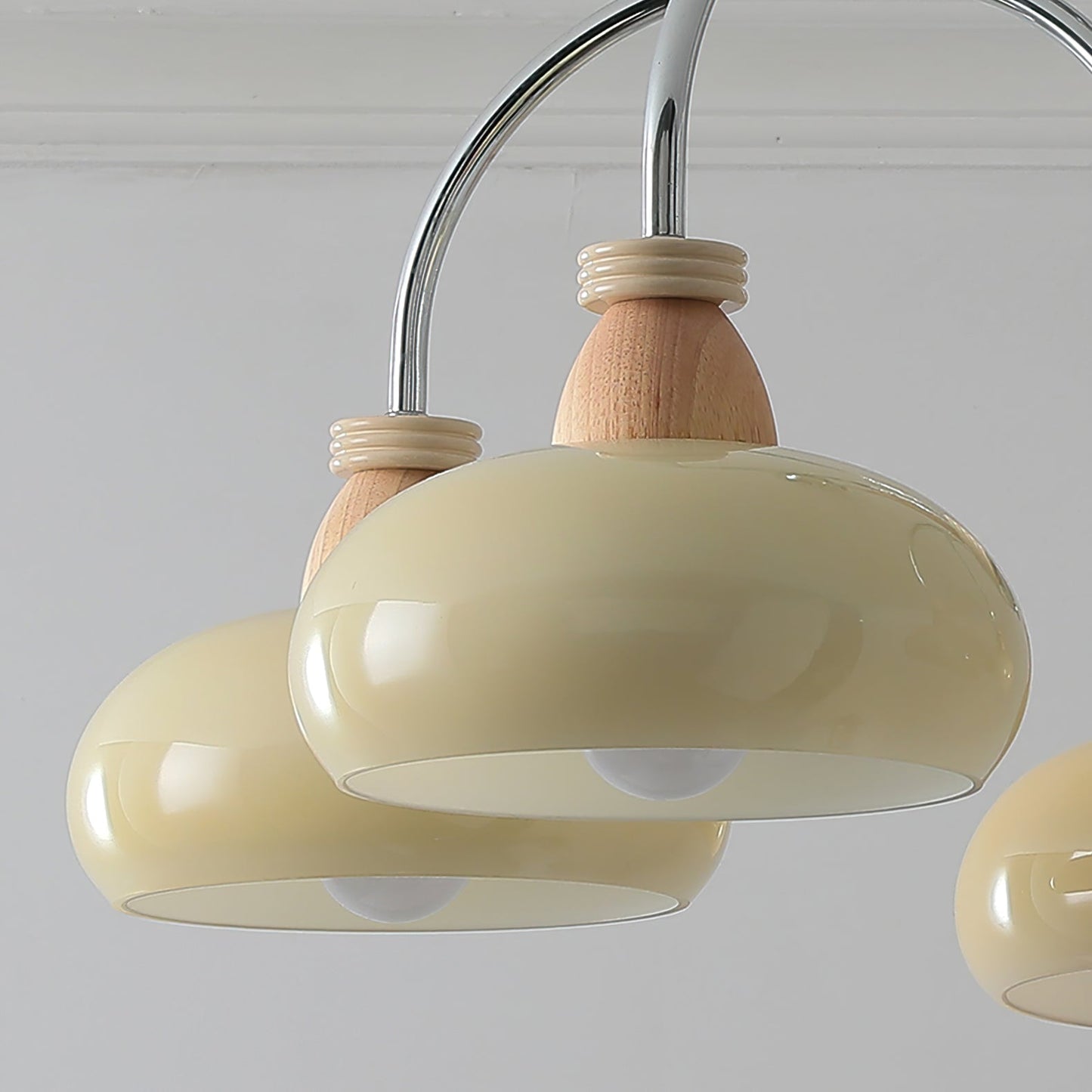 Persimmon Wood Chandelier