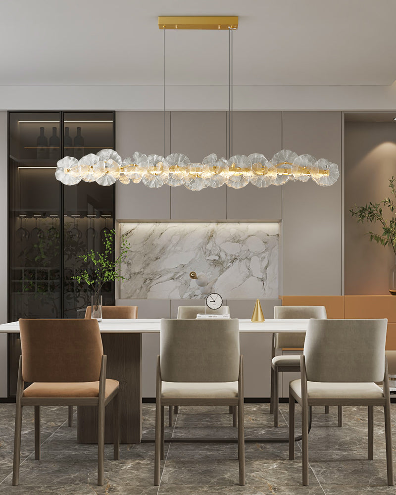 Petal Halo Elegant Chandelier