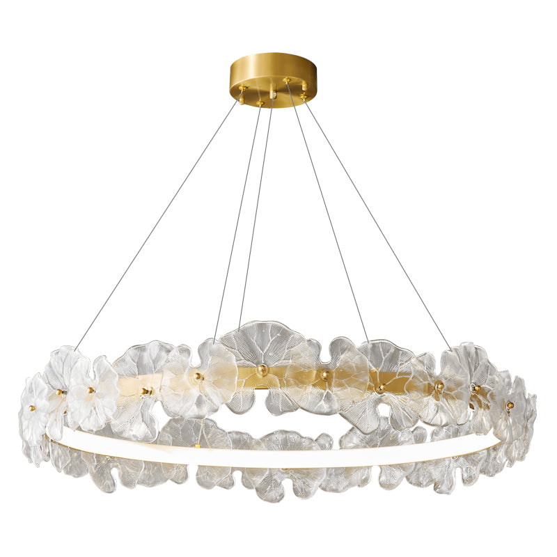 Petal Halo Elegant Chandelier