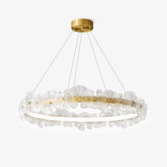 Petal Halo Elegant Chandelier