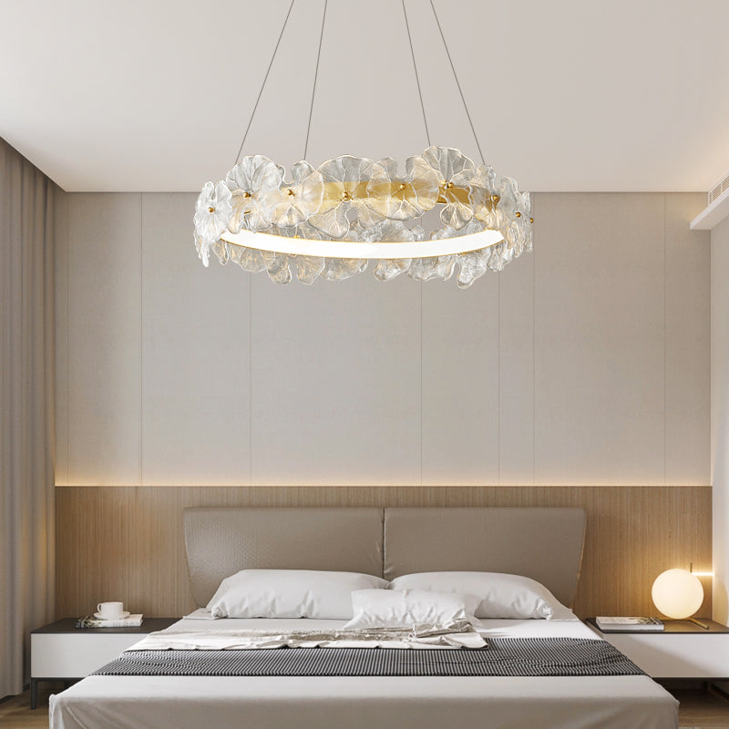 Petal Halo Elegant Chandelier