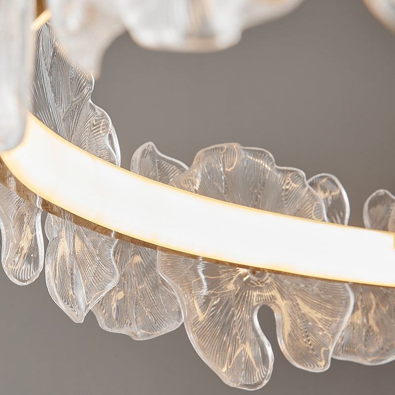 Petal Halo Elegant Chandelier