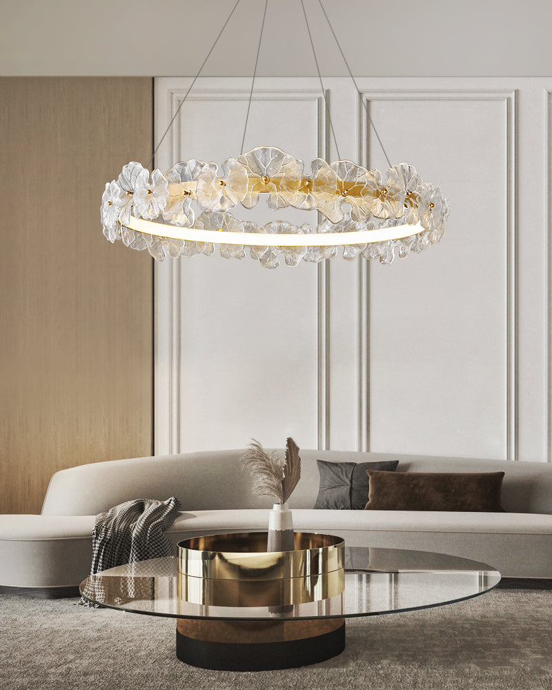 Petal Halo Elegant Chandelier