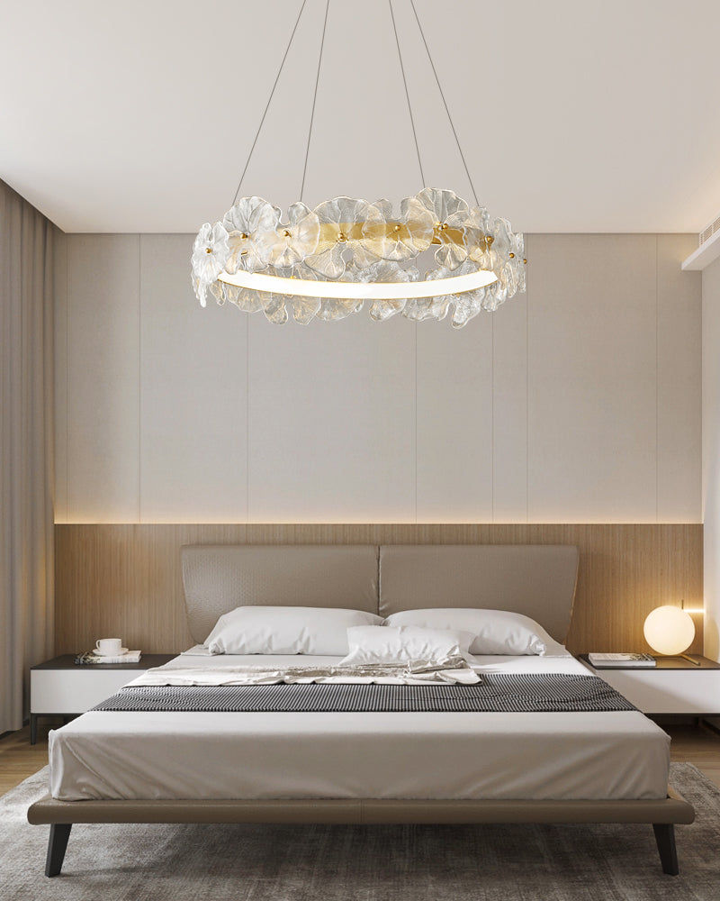 Petal Halo Elegant Chandelier
