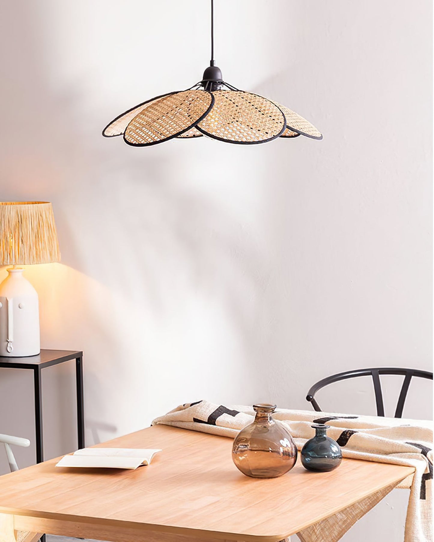 Campbell Rattan Pendant Lamp