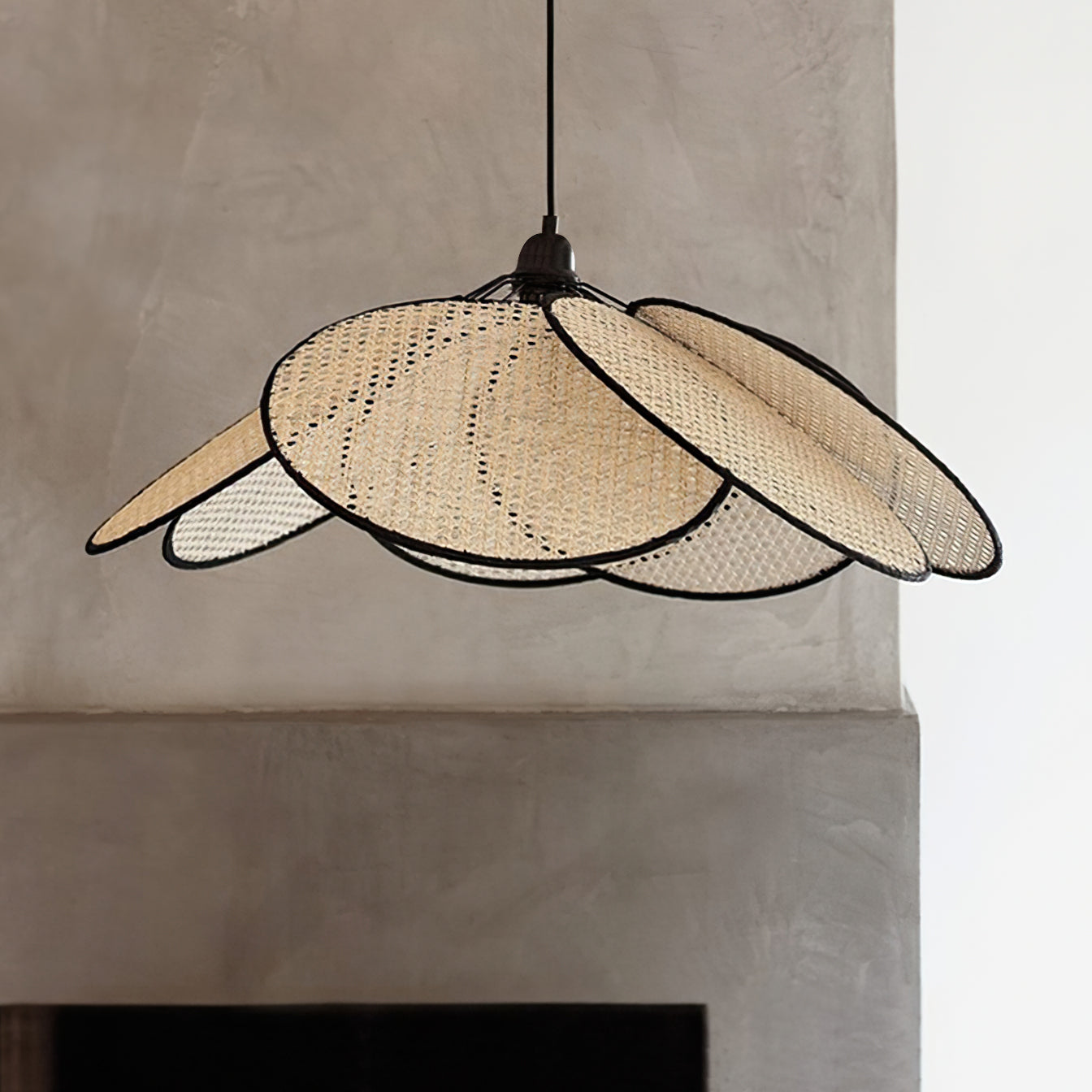 Campbell Rattan Pendant Lamp