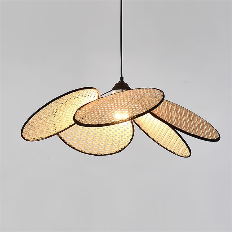 Petals Rattan Pendant Light