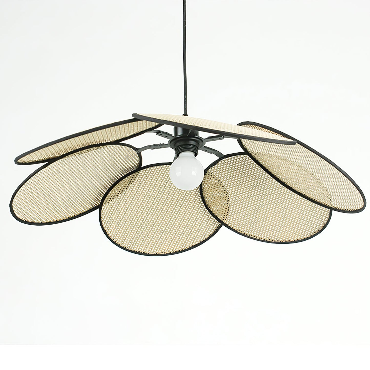 Petals Rattan Pendant Light