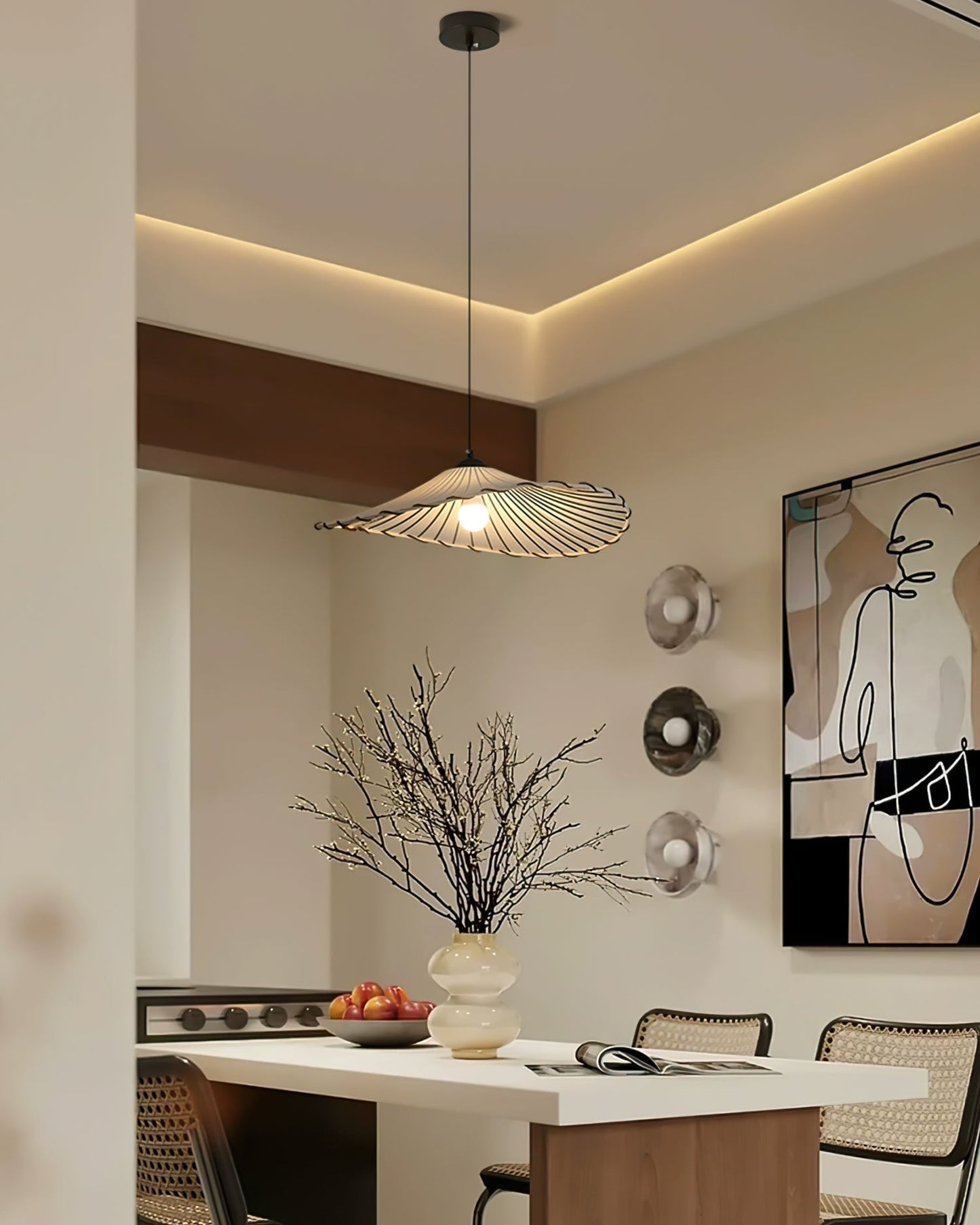 Petite Fabric Pendant Lamp