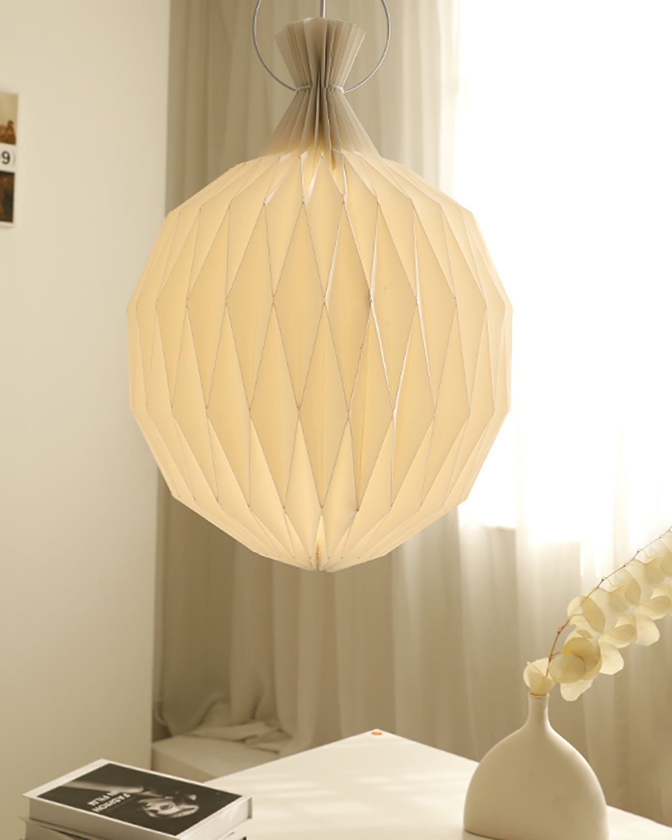 Pineapple Paper Pendant Lamp