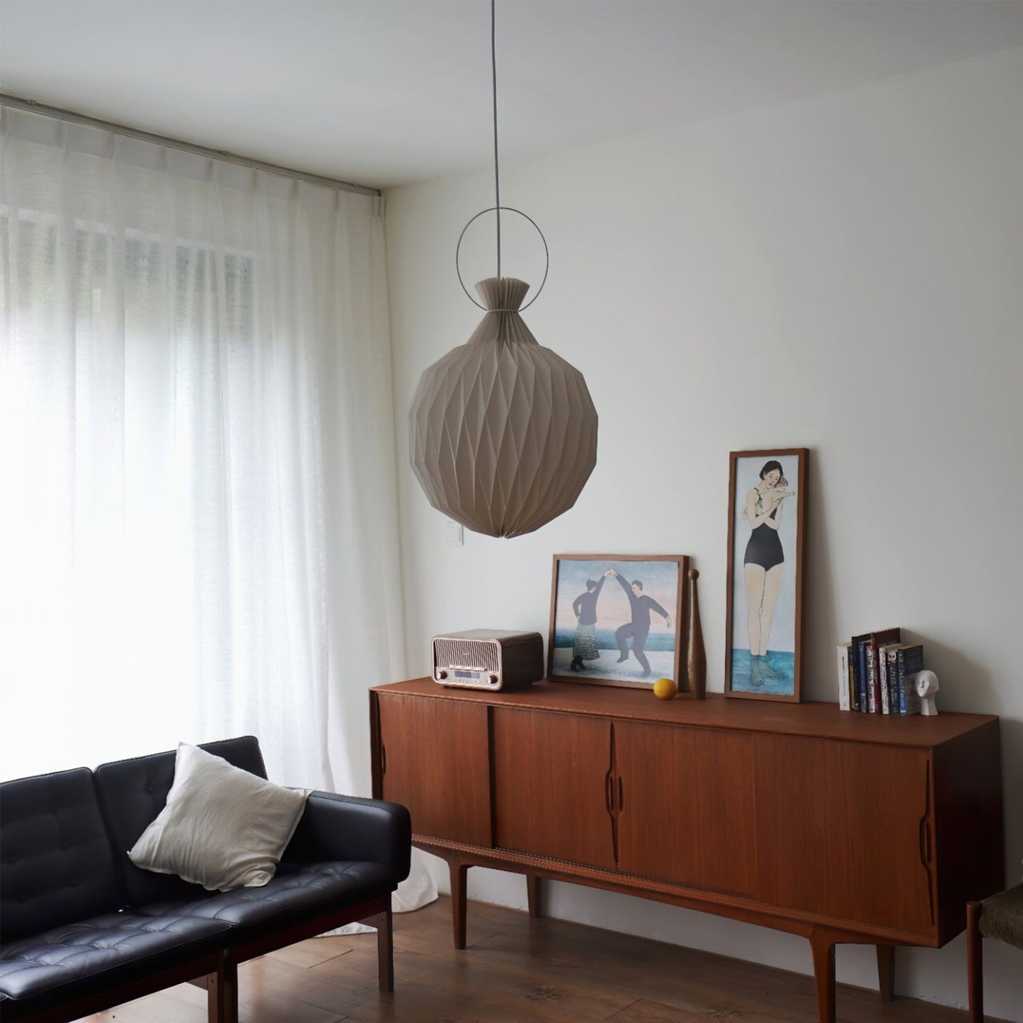 Pineapple Paper Pendant Lamp