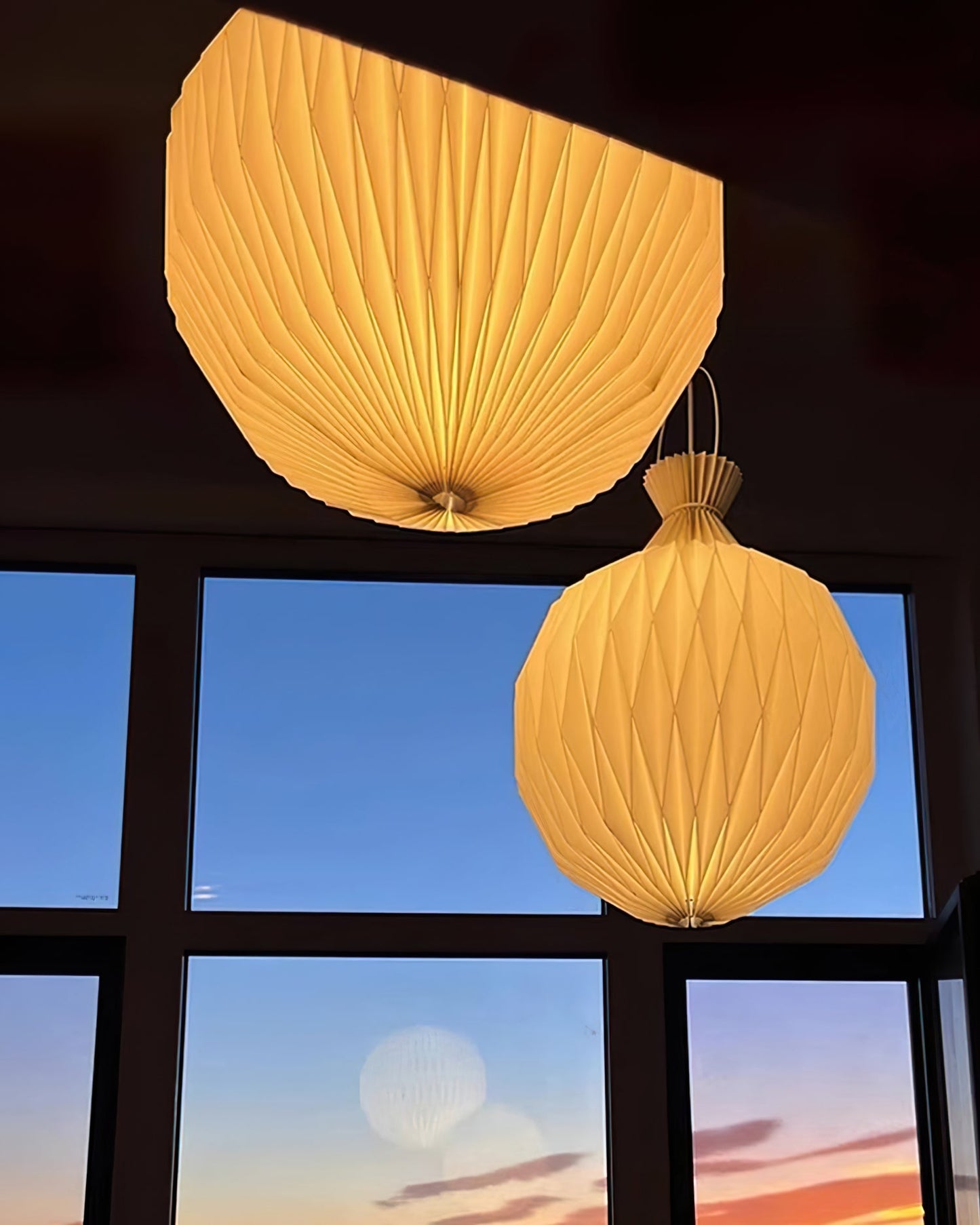 Pineapple Paper Pendant Lamp