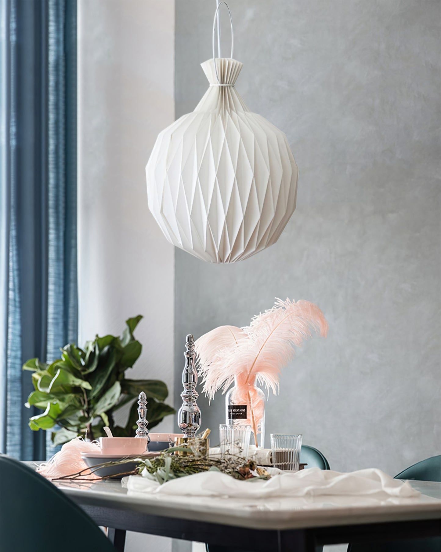 Pineapple Paper Pendant Lamp