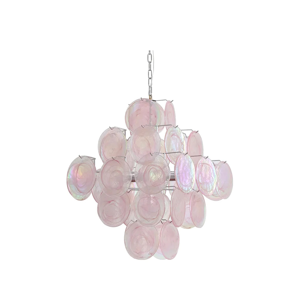 Pink Murano Chandelier