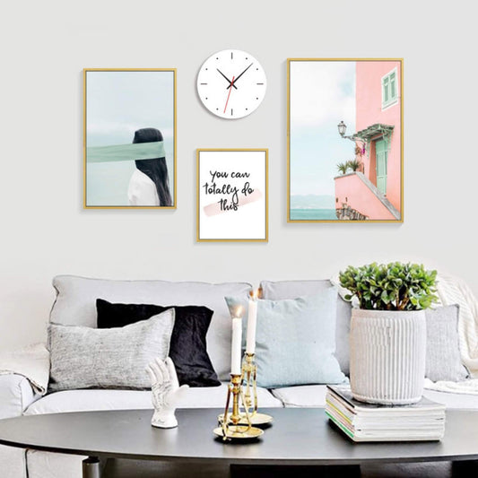 Pink Sea Wall Art - Nordic Side - 