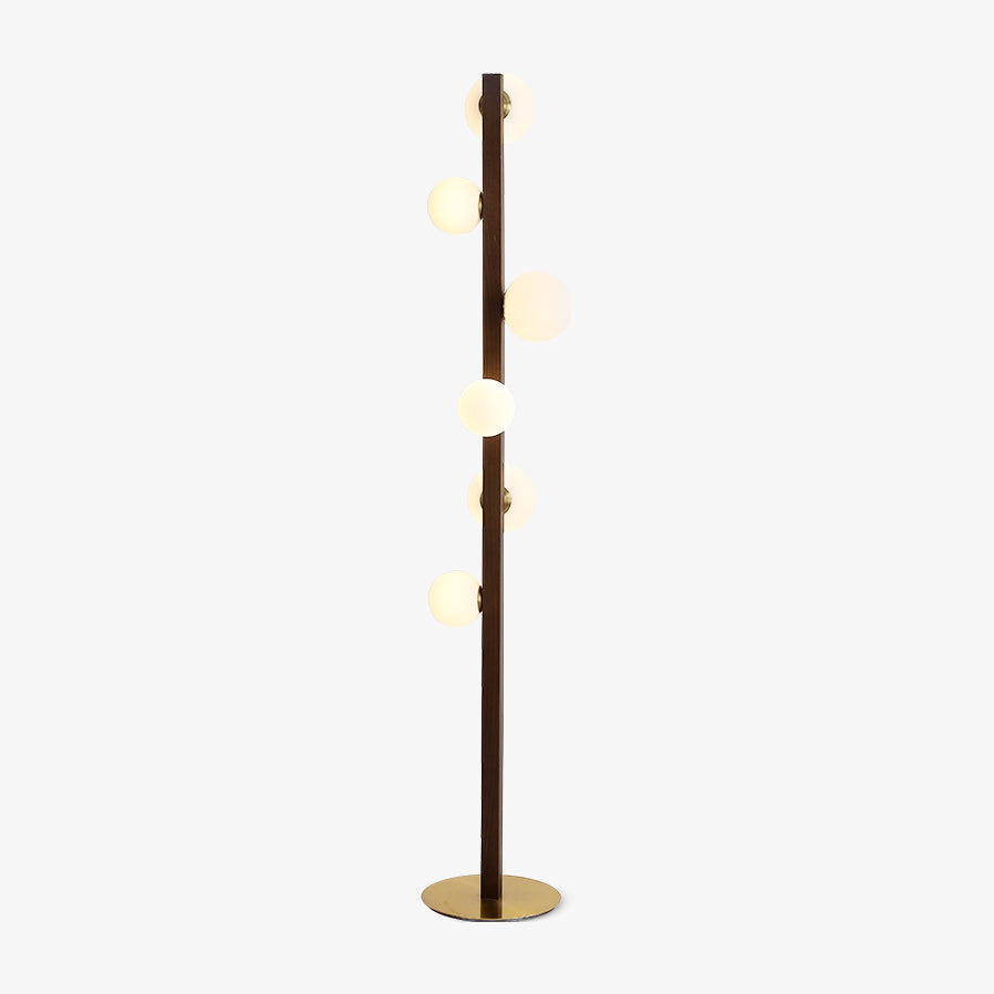 Planeta Stylish Wood Floor Lamp