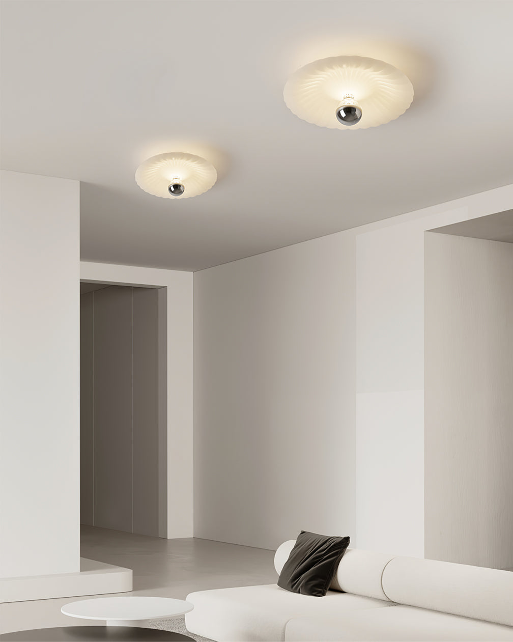 Pleated Ceiling Lamp