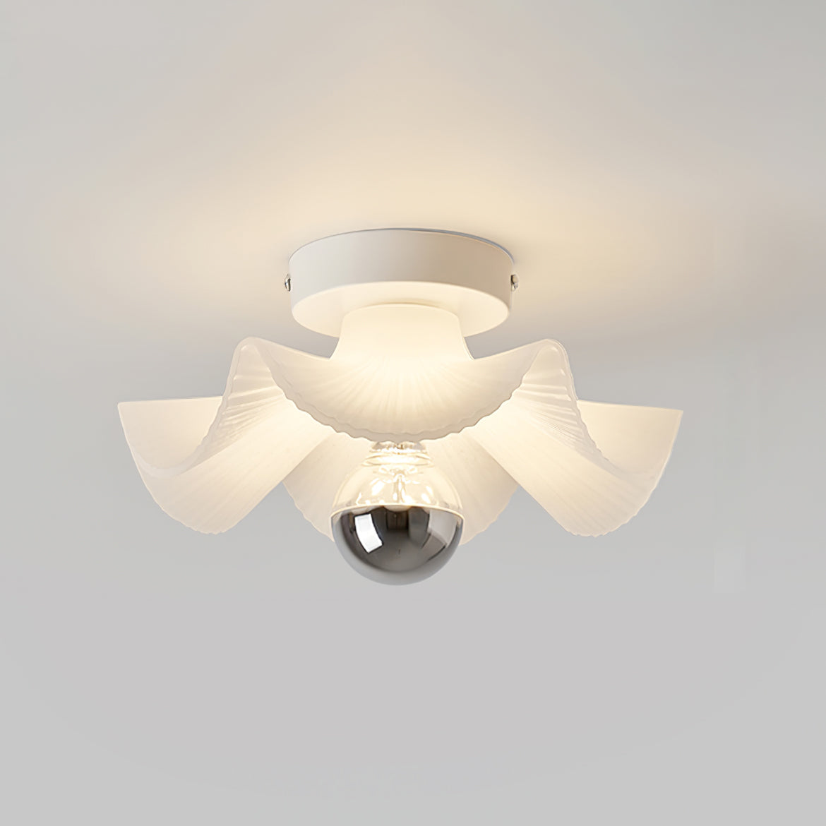 Pleated Ceiling Lamp
