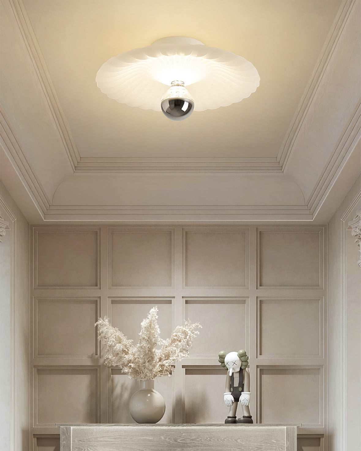 Pleated Ceiling Lamp