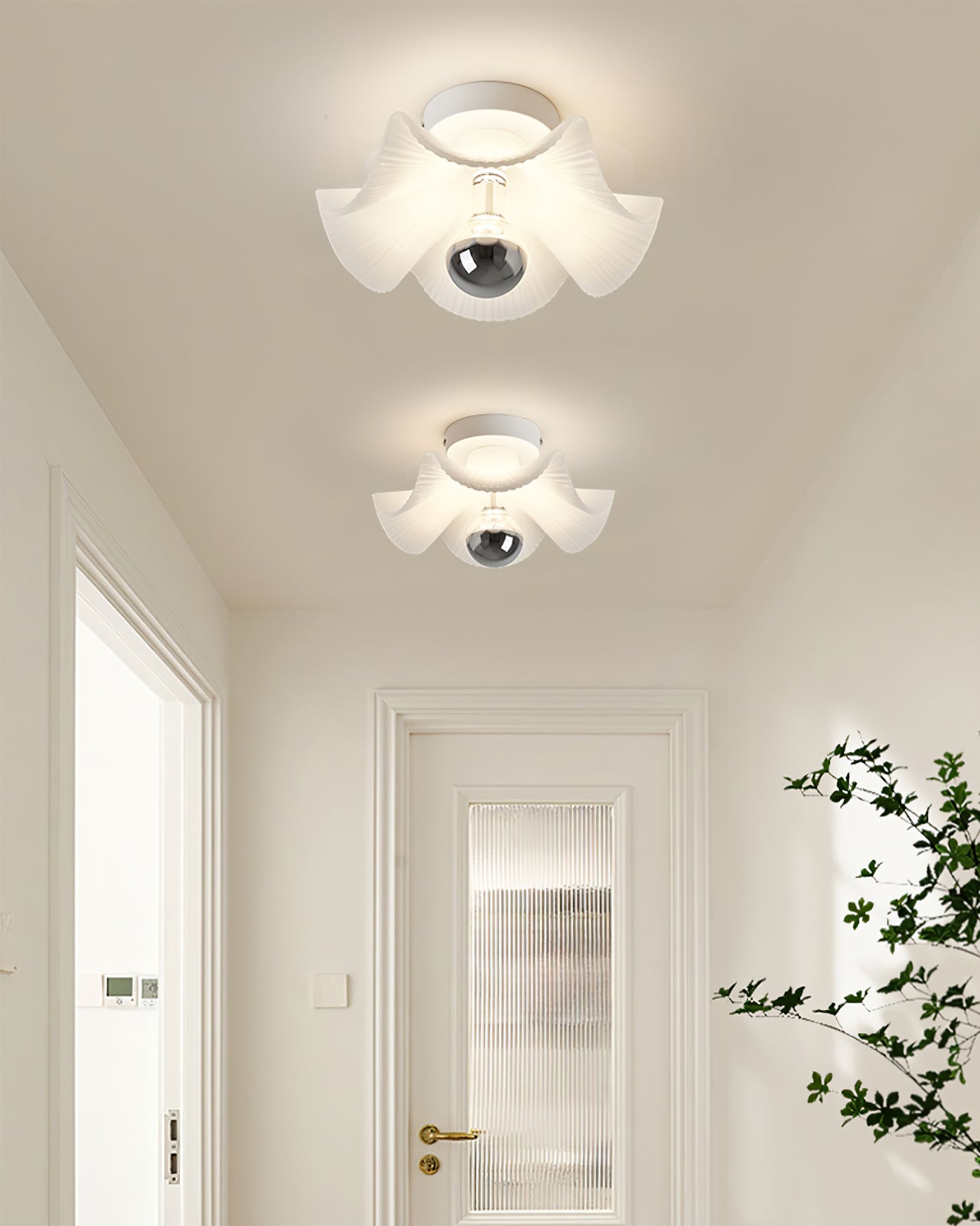 Pleated Ceiling Lamp