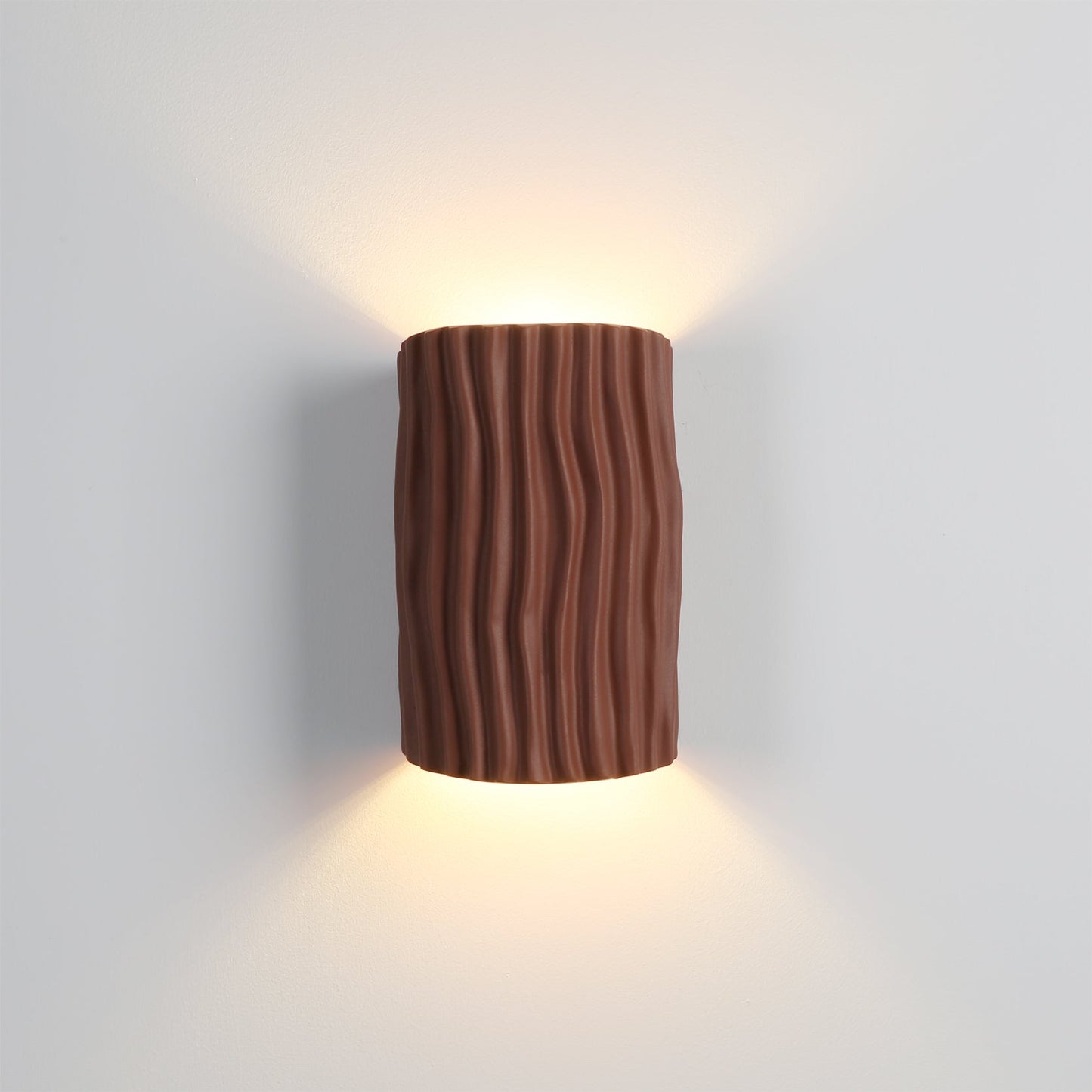 Pleated Resin Wall Lamp