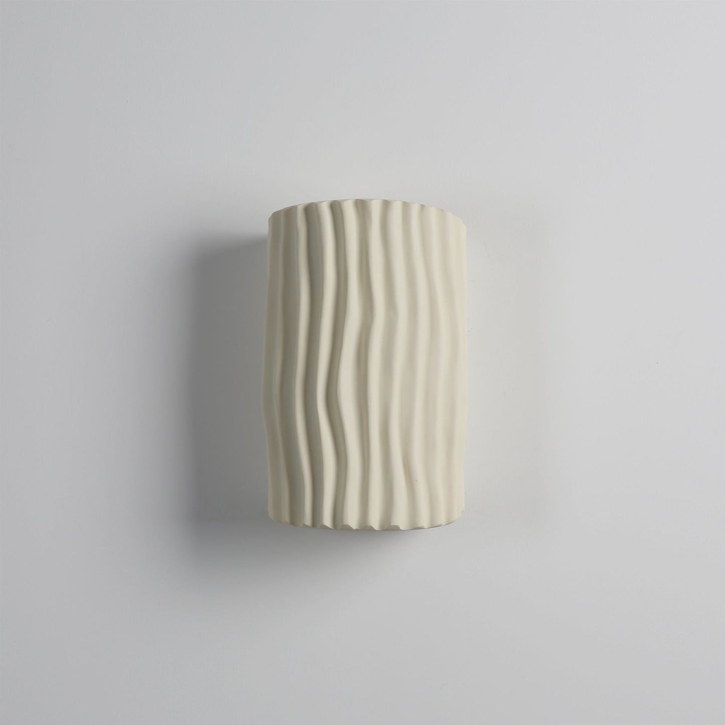 Pleated Resin Wall Lamp