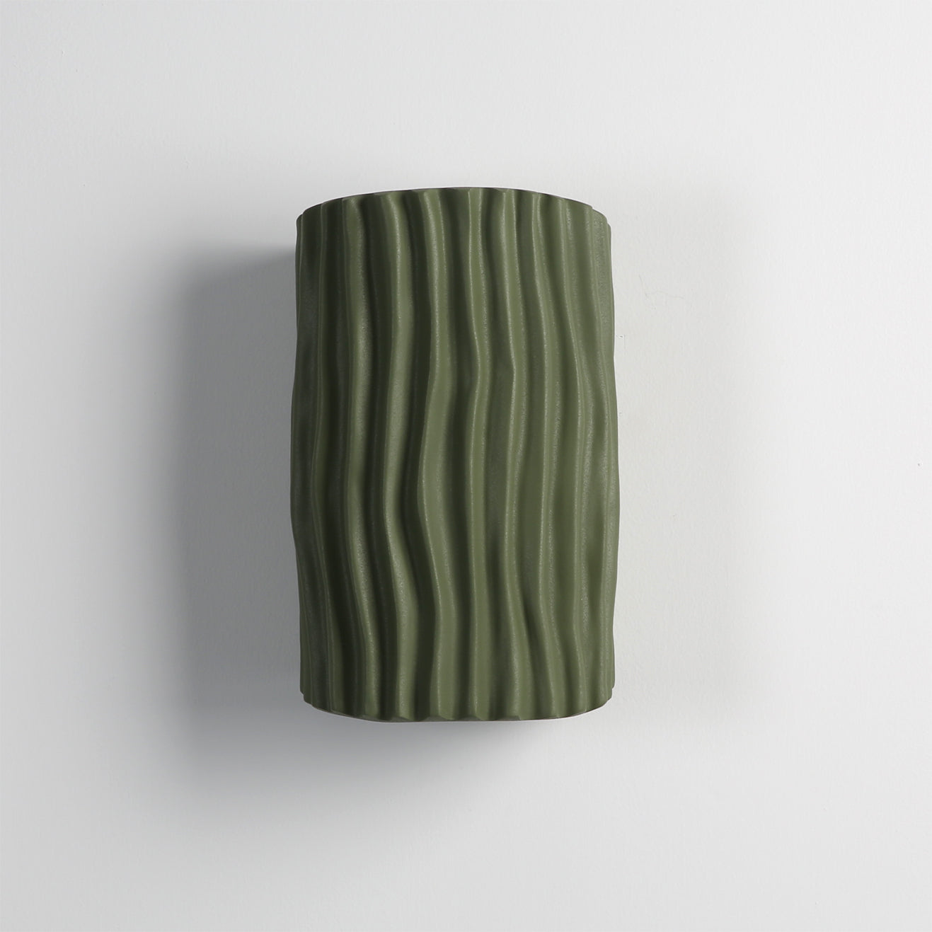 Pleated Resin Wall Lamp