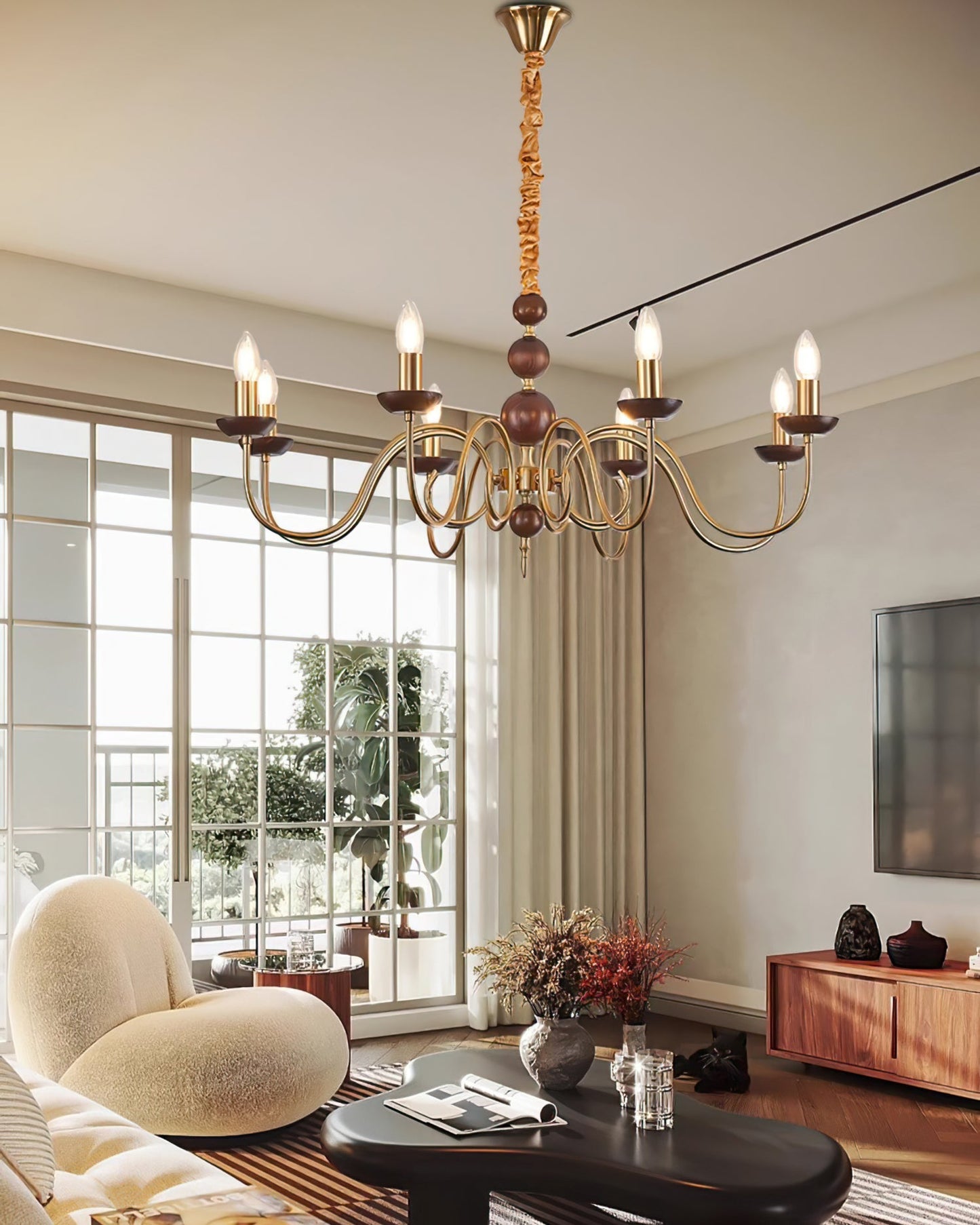 Plumette Chandelier