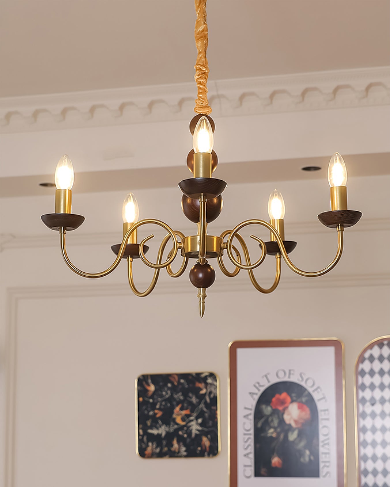 Plumette Chandelier