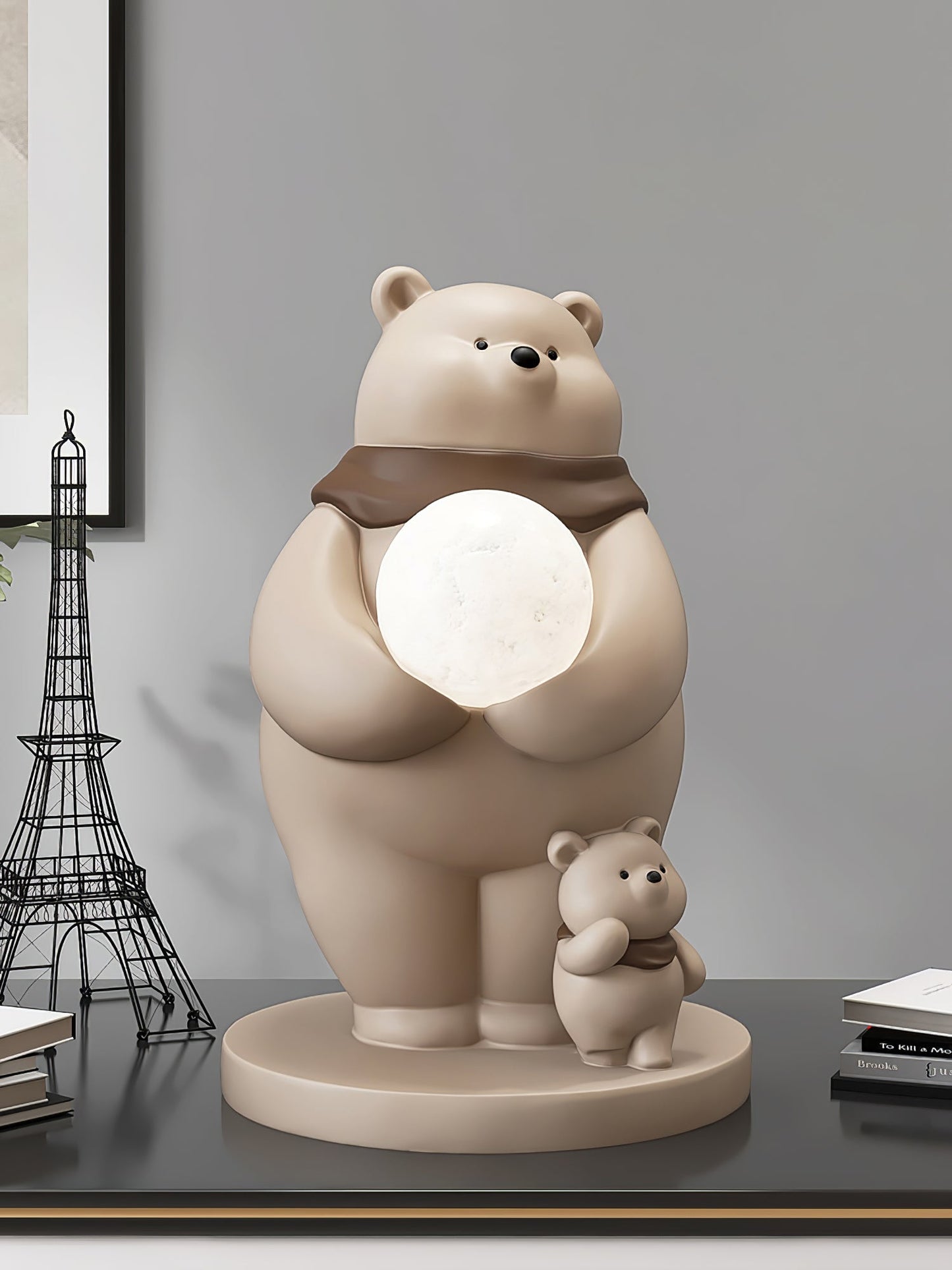 Polar Bears Table Lamp