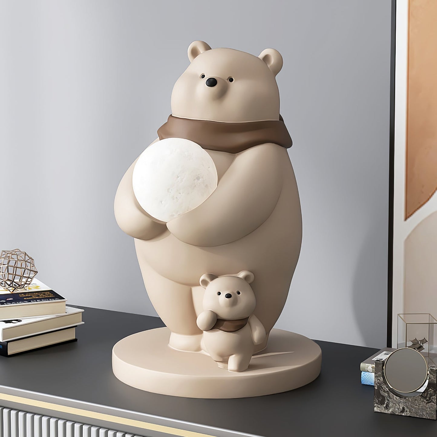 Polar Bears Table Lamp