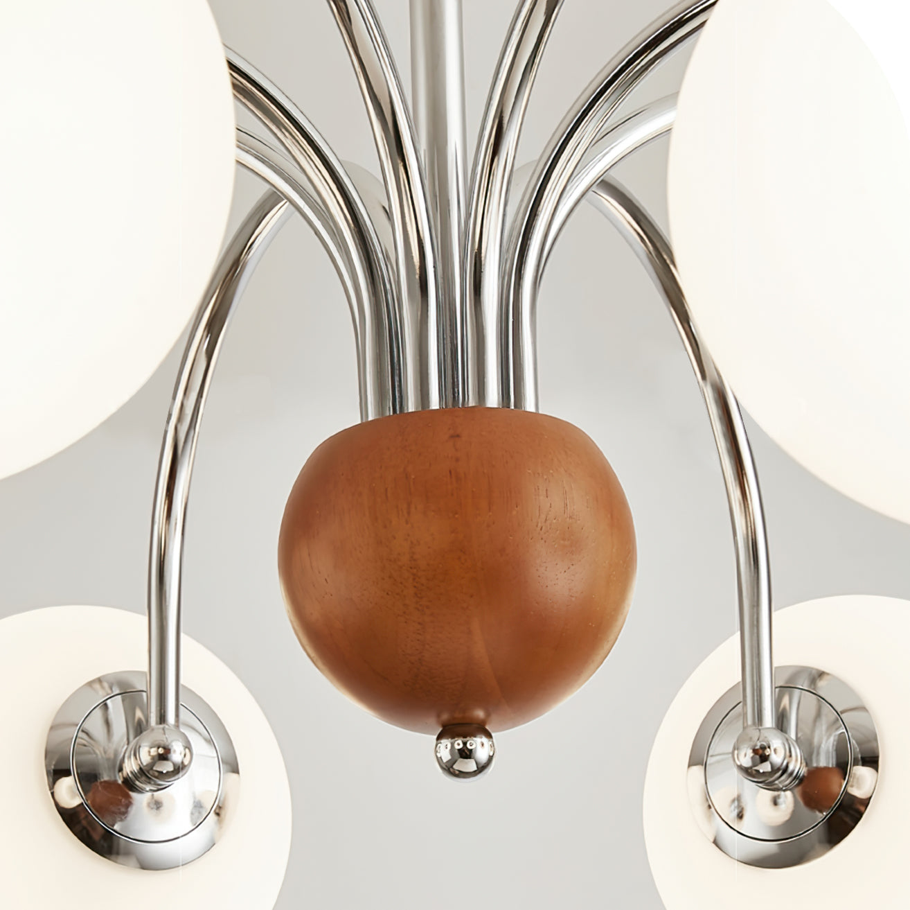 Polpgne Chrome Chandelier