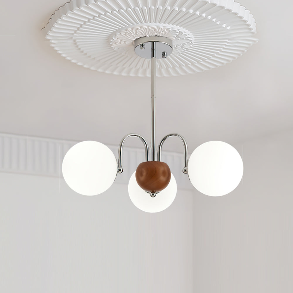 Polpgne Chrome Chandelier