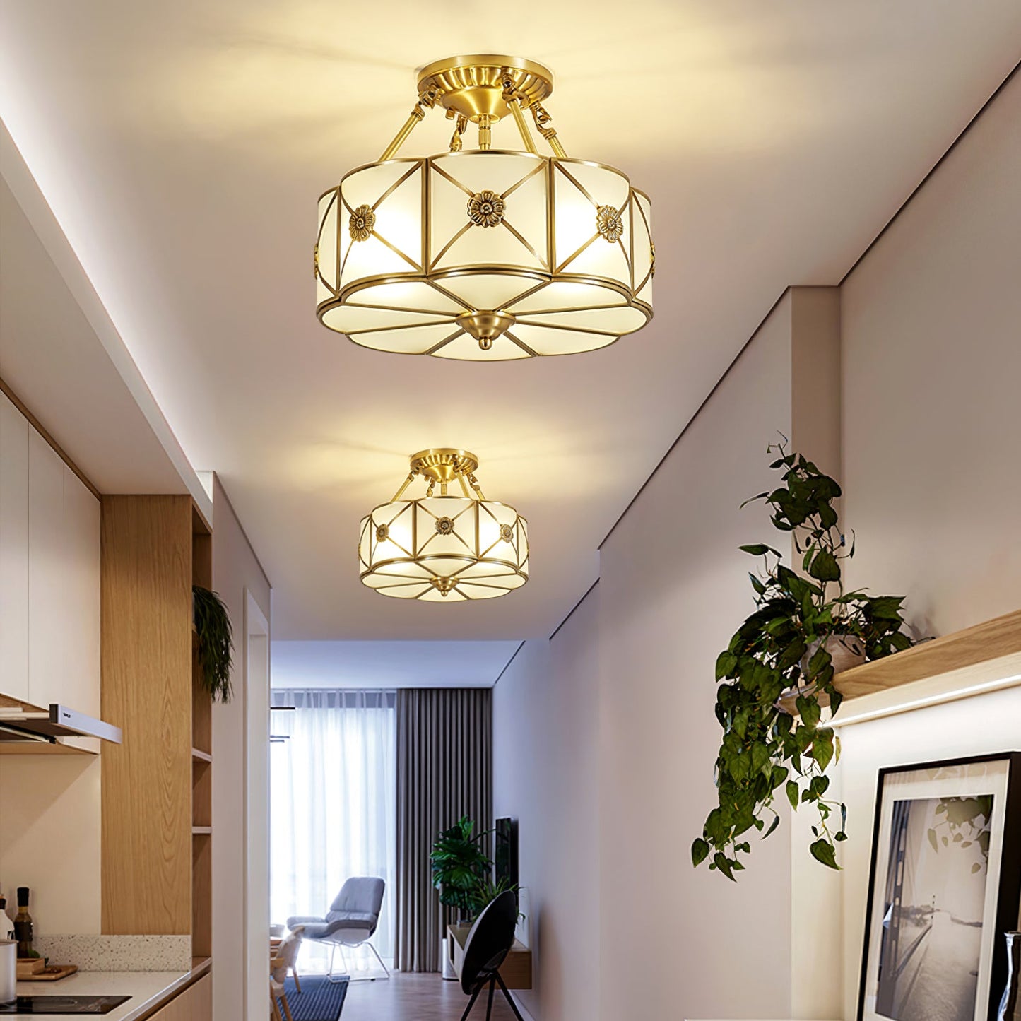 Preston Elegant Ceiling Lamp