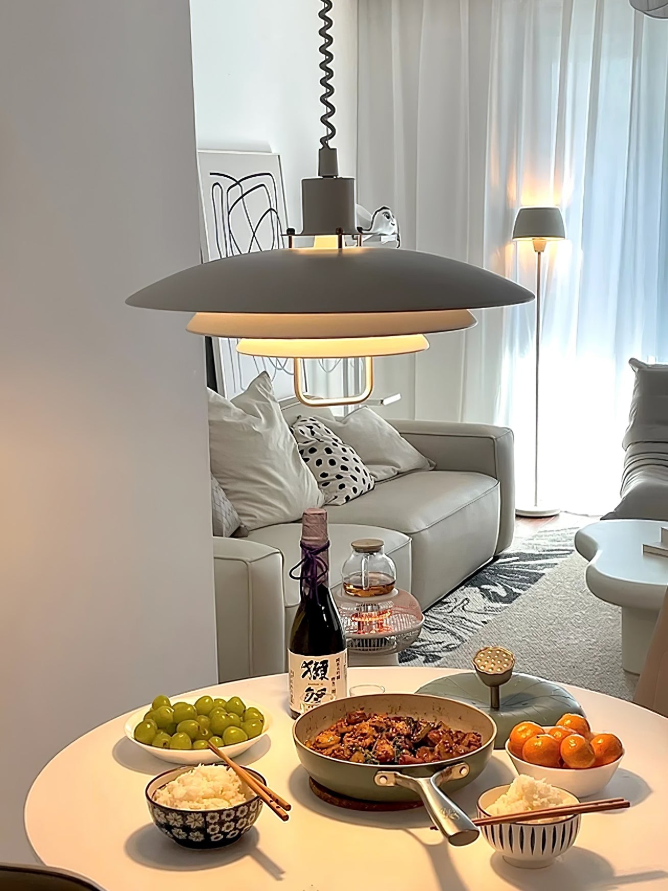 Poul Pendant Lamp Lighting Fixture
