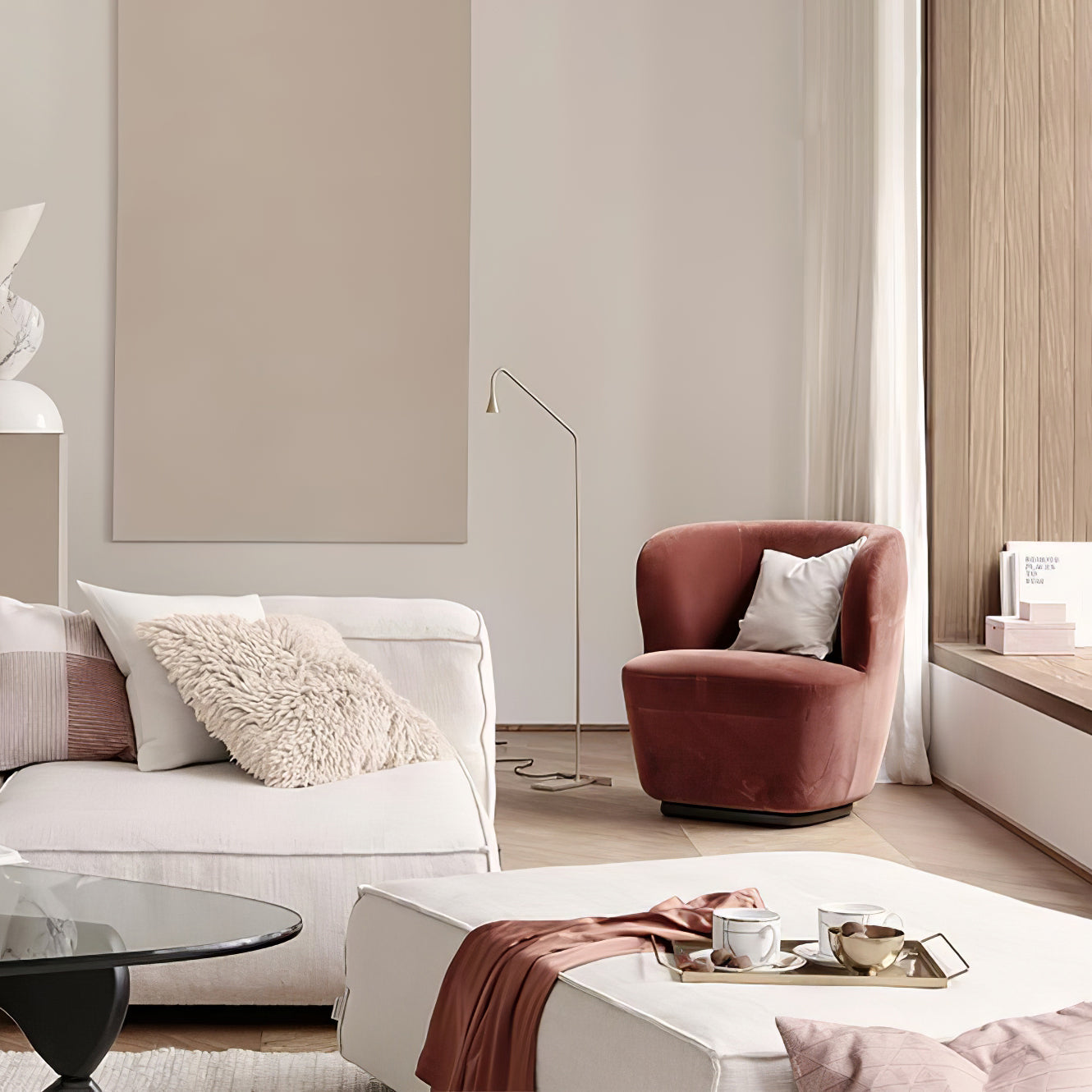 Pureform Modern Floor Lamp