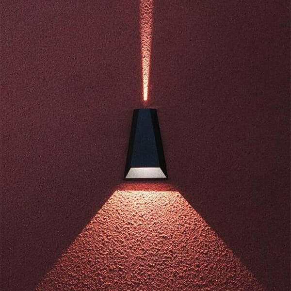 Pyramid Waterproof Outdoor Wall Lamp