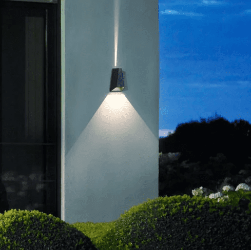 Pyramid Waterproof Outdoor Wall Lamp
