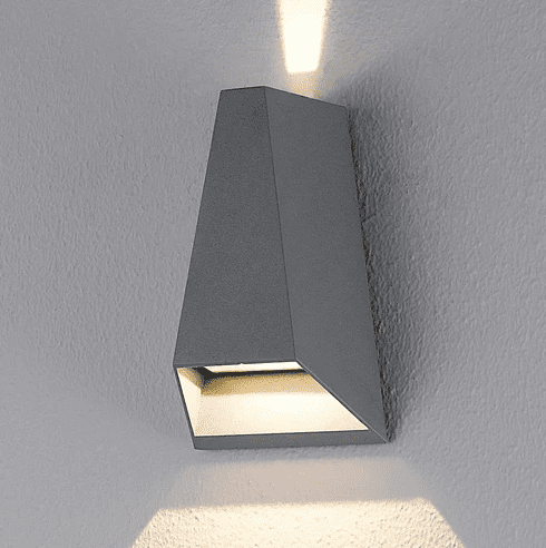 Pyramid Waterproof Outdoor Wall Lamp
