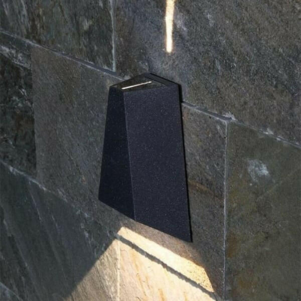 Pyramid Waterproof Outdoor Wall Lamp