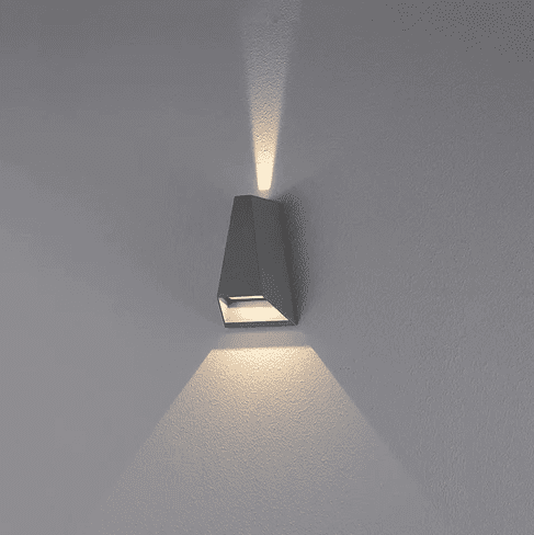 Pyramid Waterproof Outdoor Wall Lamp