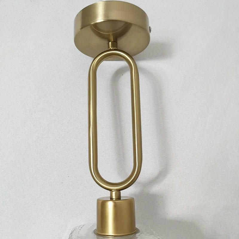 Qrutt Minimalist Crystal Ceiling Light