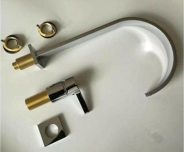 Cassian - Long Tube Two Hole Bathroom Sink Faucet