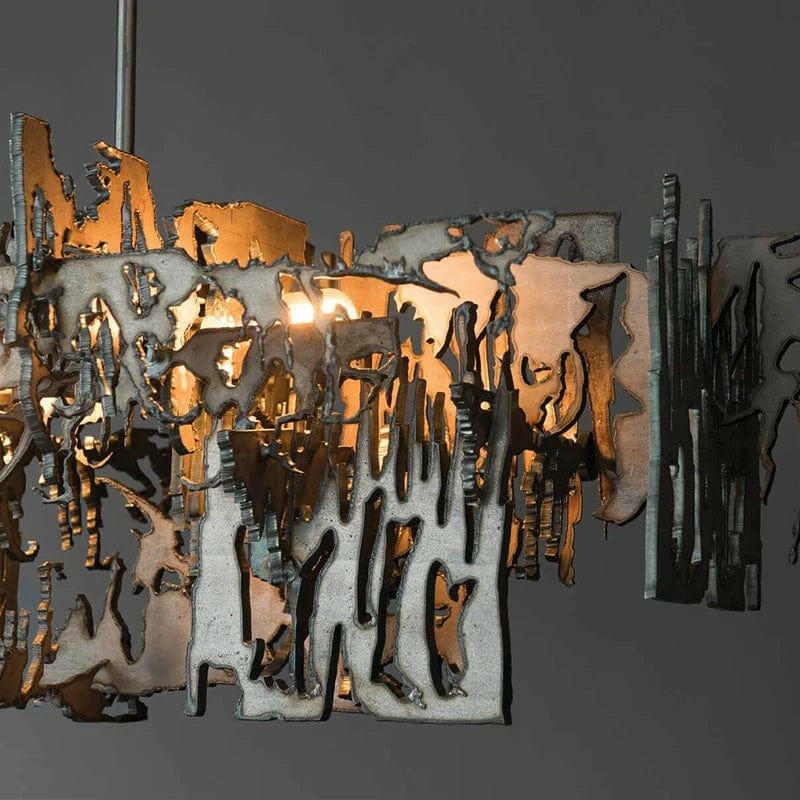 Ramen Retro Metal Fragment Chandelier