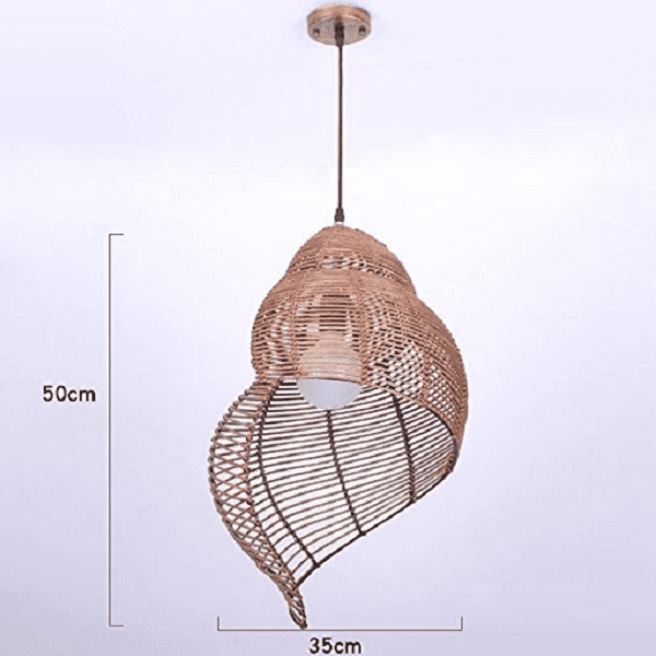 Rett Light Shell Ceiling Lamp