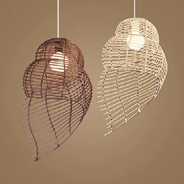 Rett Light Shell Ceiling Lamp