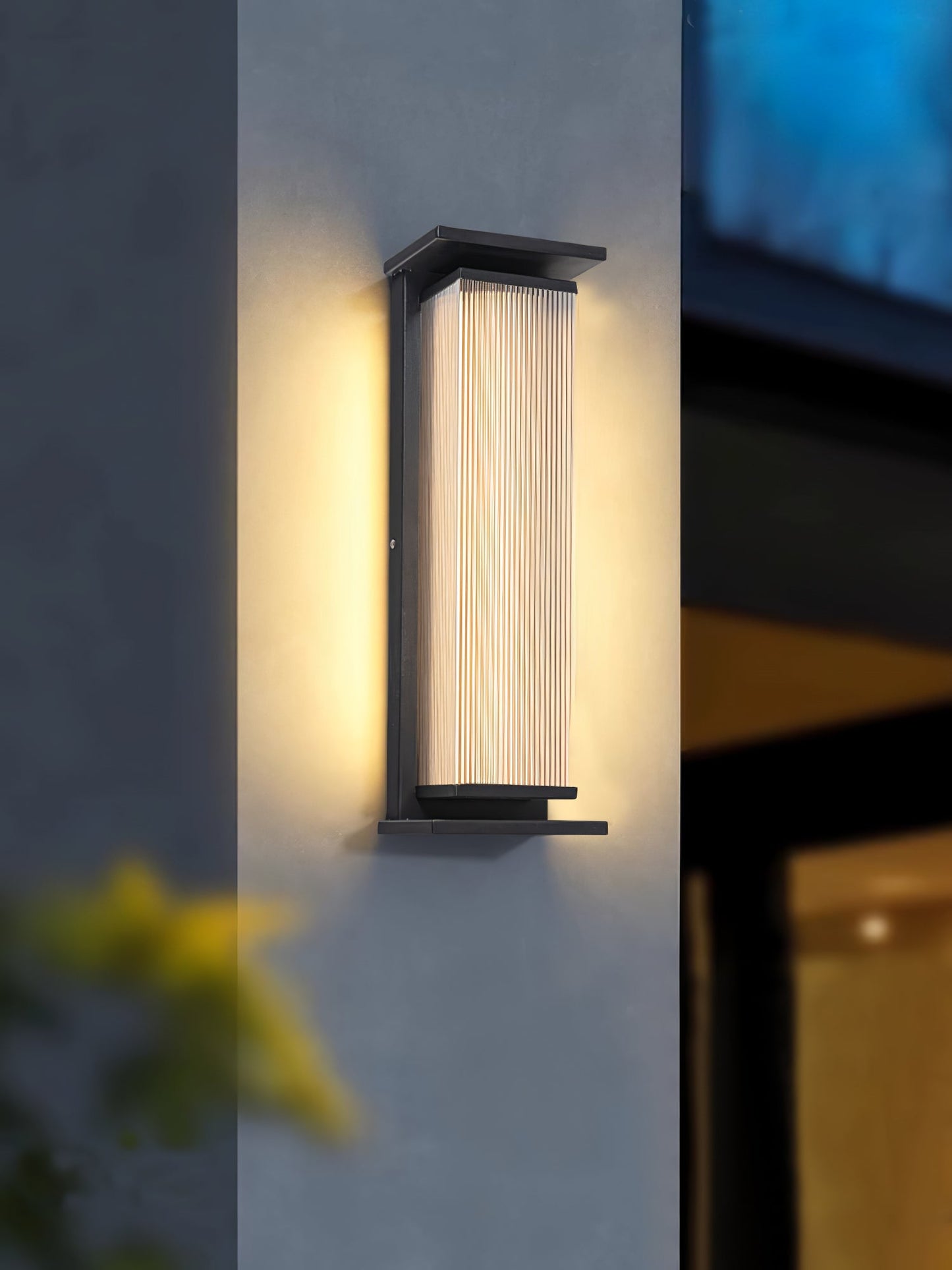 Rectangular Box Outdoor Wall Light