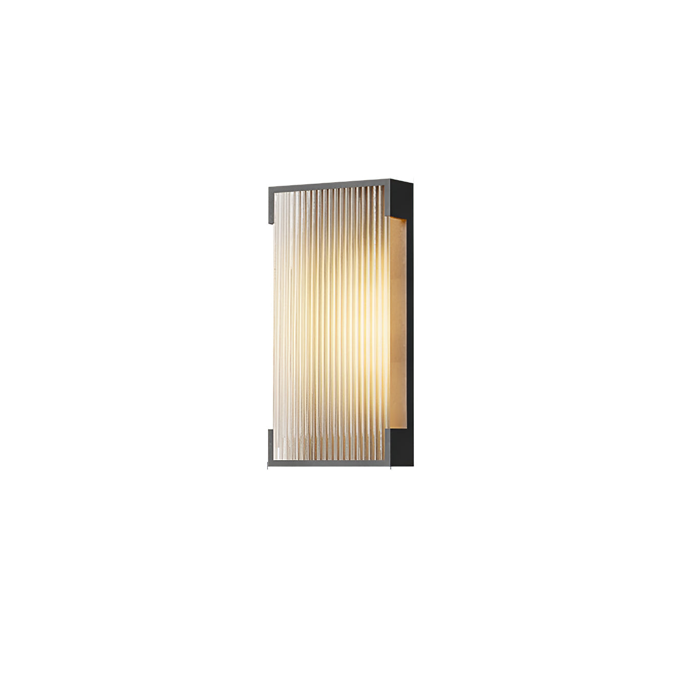 Rectangular Outdoor Wall Light Fixture