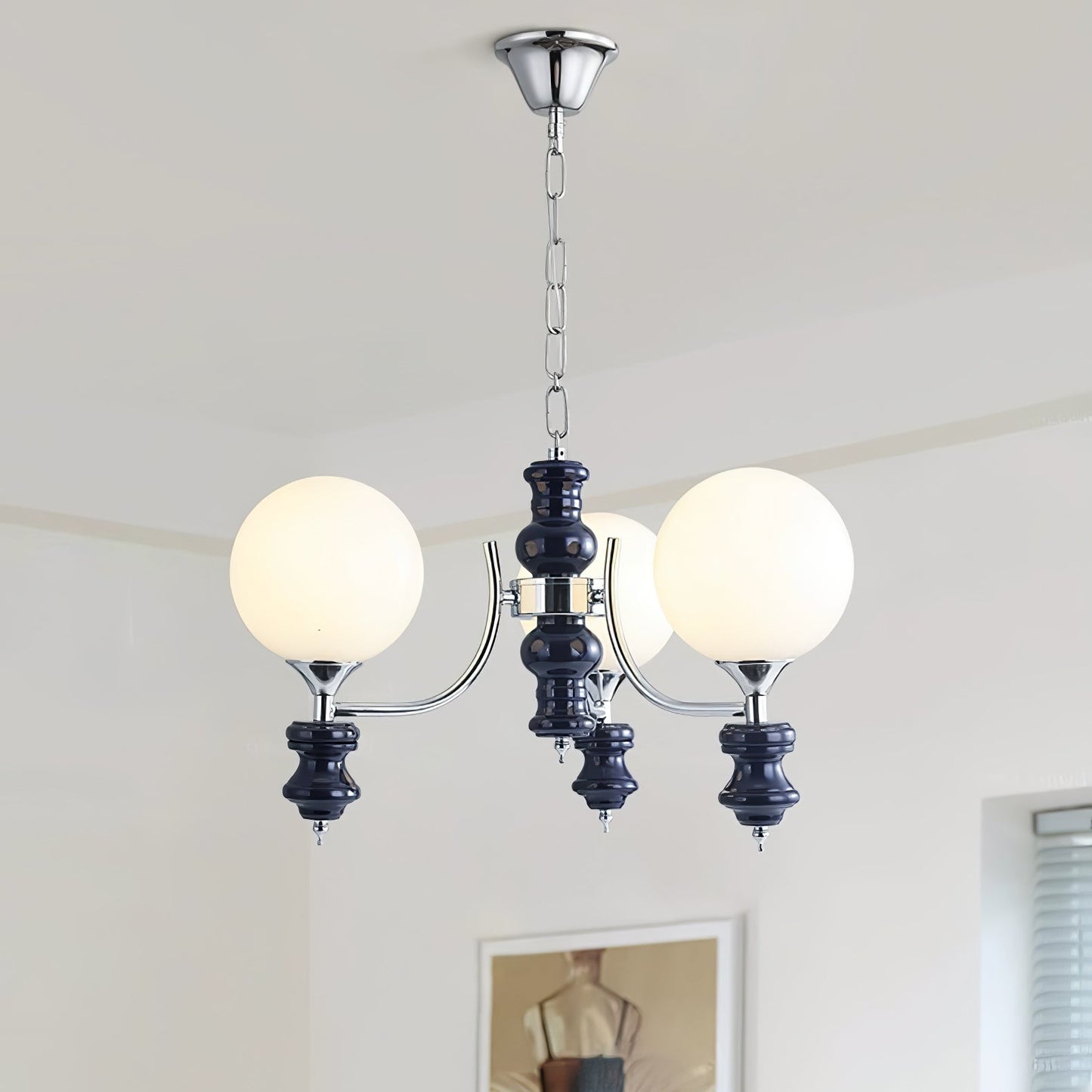 Regal Orb Chandelier Lighting Fixture