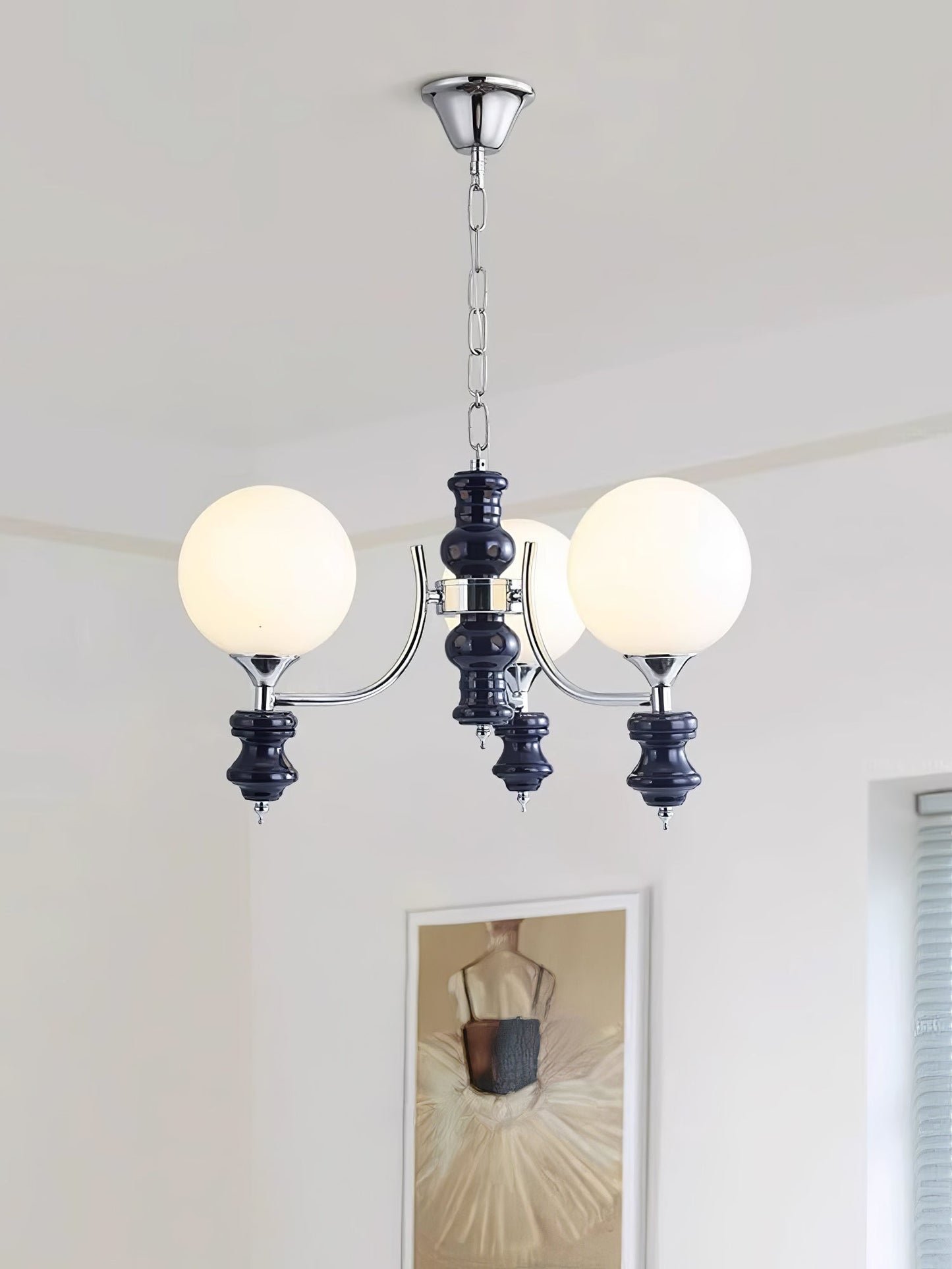 Regal Orb Chandelier Lighting Fixture